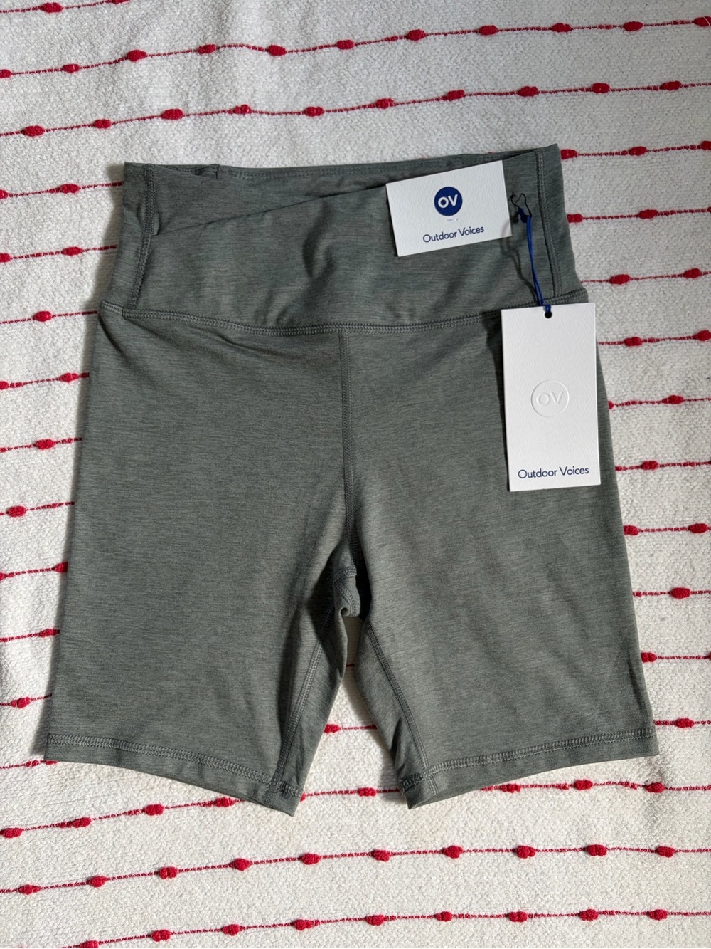 Outdoor Voices CloudKnit Bike Short size small